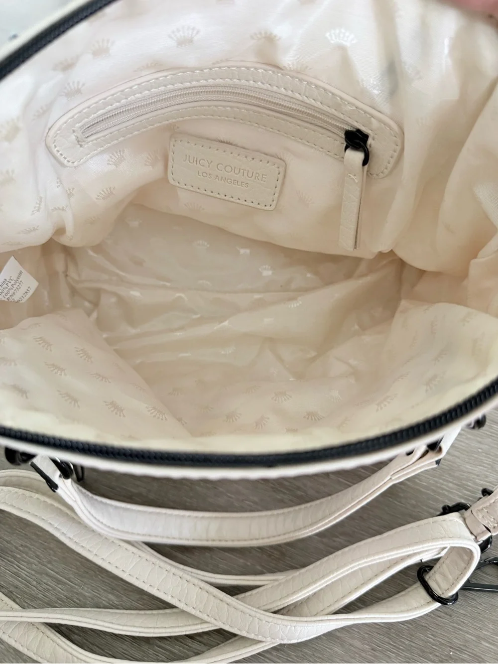 Juicy Couture cream color Women's Top-Handle Crossbody Bag